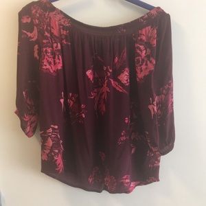 Off the shoulder top